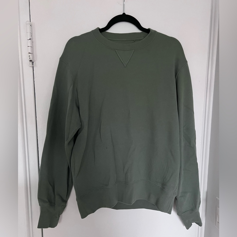 Uniqlo - Green Crewneck Sweatshirt - M
